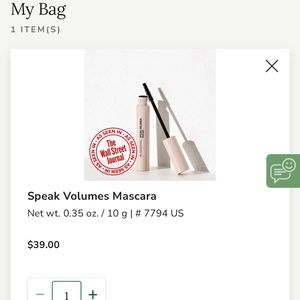 Arbonne Speak Volumes Mascara